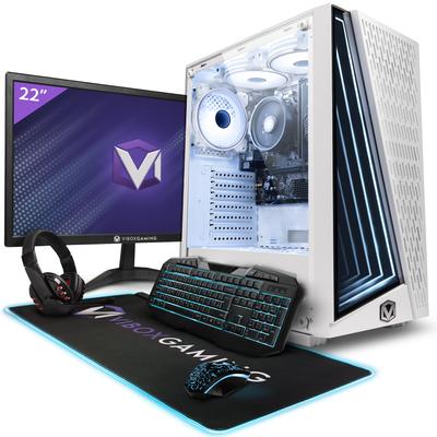 Vibox VI-38 PC Gaming Completo • Ryzen 3 3200G 4,0 GHz • Radeon Vega 8 • 8GB RAM • 480GB SSD • Linux • WiFi