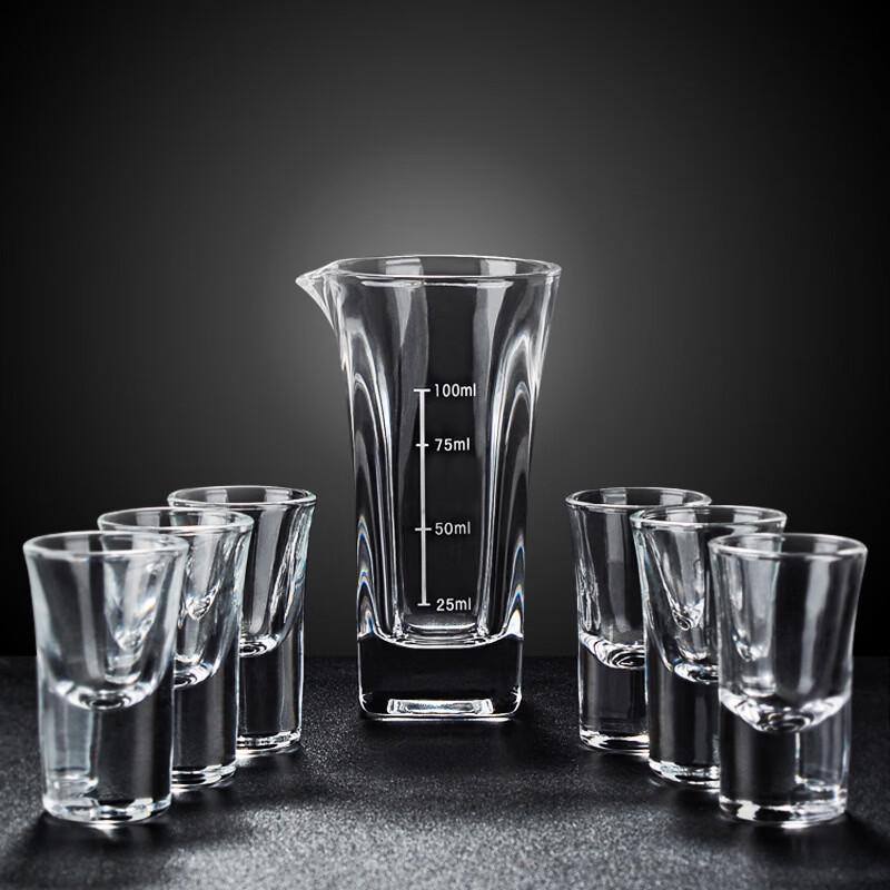 Shangqi Imported Glass Baijiu Decanter & Shot Glass Set