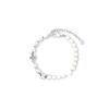 Náramek Pearls Fusion Pánský náramek Bílý M1556A