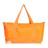 Adidas Polyester Tote Bag, Shopping Bag, Travel Bag, Regular Unisex Orange Adidas FP9458