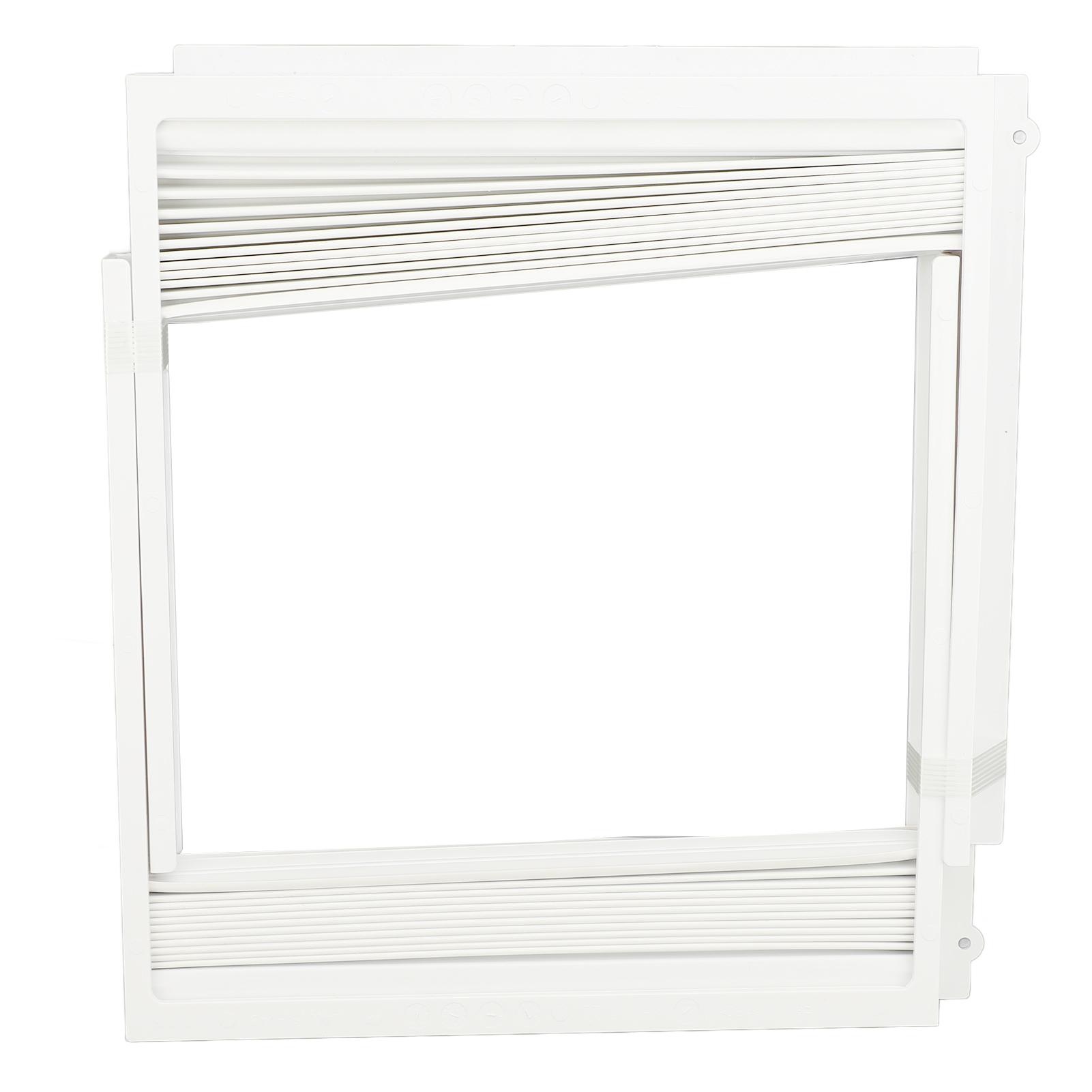 

Window Air Conditioner Side Panels with Frame Double Layer Insulation Air Conditioning Louver Baffle Window Side Panel