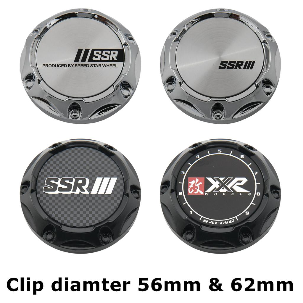 1Set/4PCS 64MM & 68MM Cap For Rims XXR SSR Emblem Wheel Center Cap Sport Car Logo Wheel Cover Hub caps