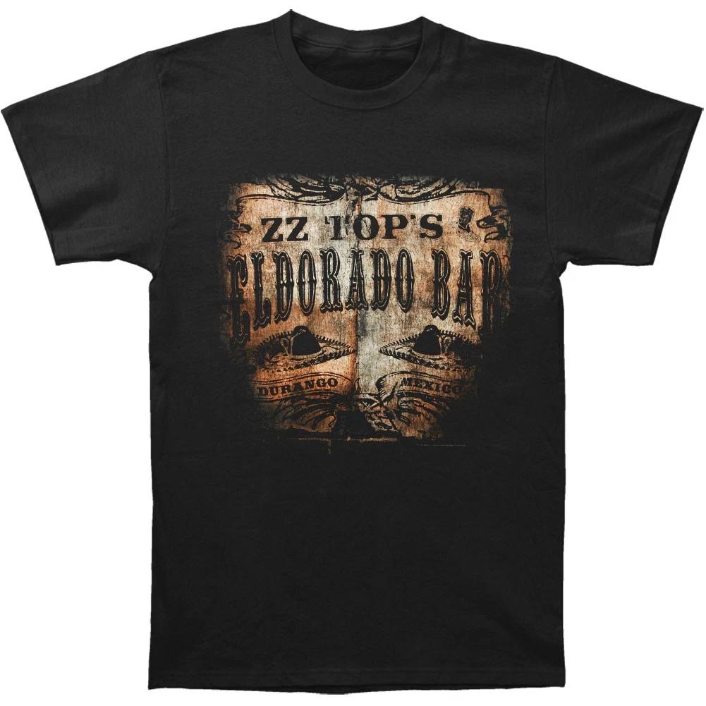 Men s ZZ Top El Dorado Bar 2013 Tour T-shirt Medium Black XXXL