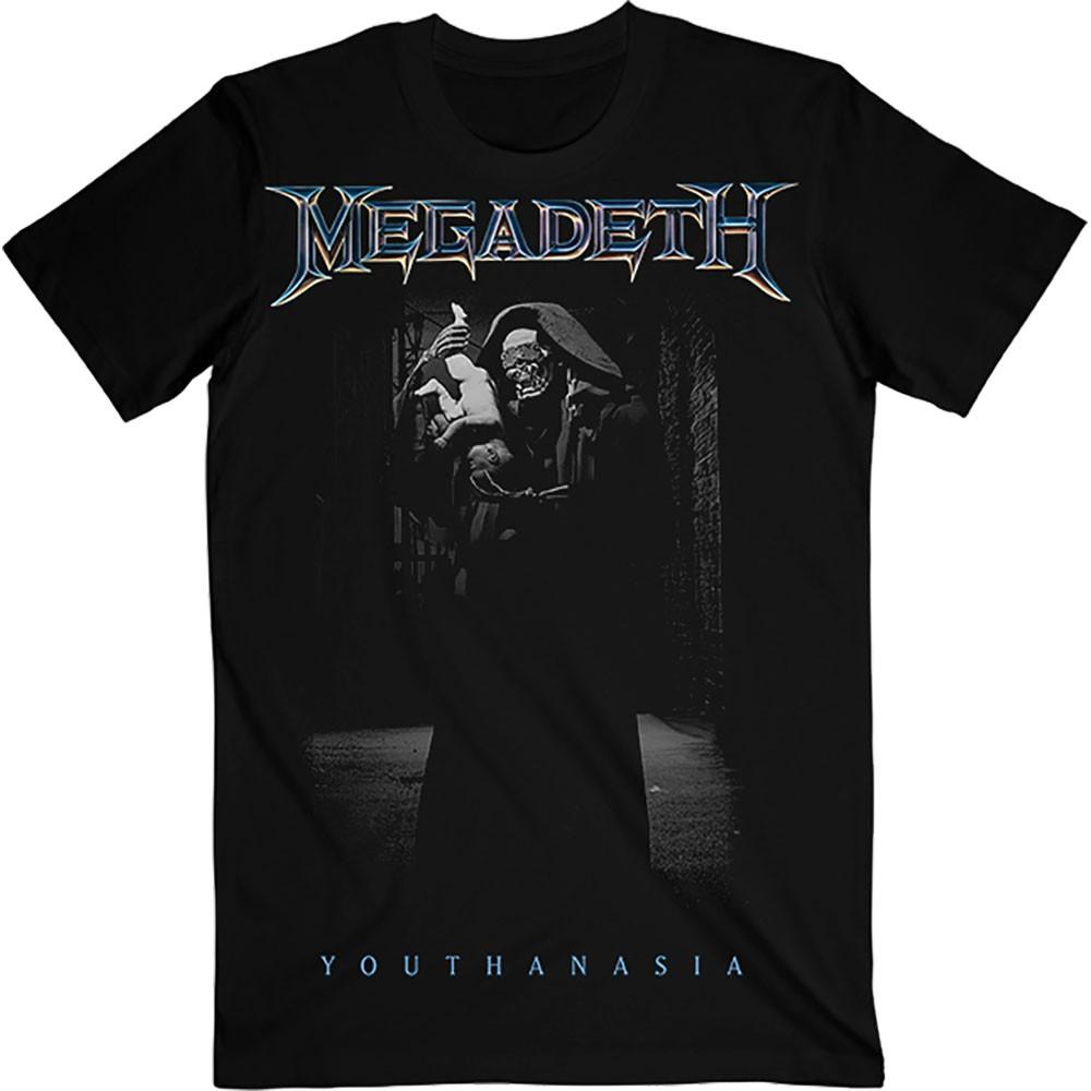 Megadeth Unisex TShirt Youthanasia The Broker (Black) (XLarge) S