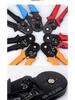 Electrician's Quad-Sided Crimping Pliers for Cold Press Copper and Wire Lugs, Terminals.
