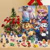 Christmas Paw Patrol Advent Calendar 24 Gifts Box Toys Festivals Doll Countdown
