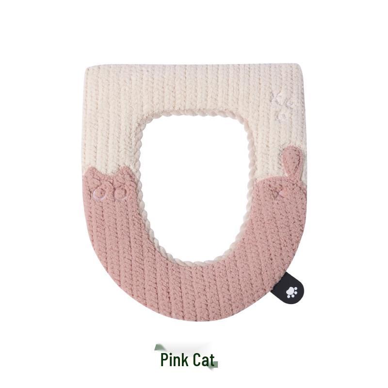 

Milk Tea Cat Toilet Seat Cover (2-Pack)