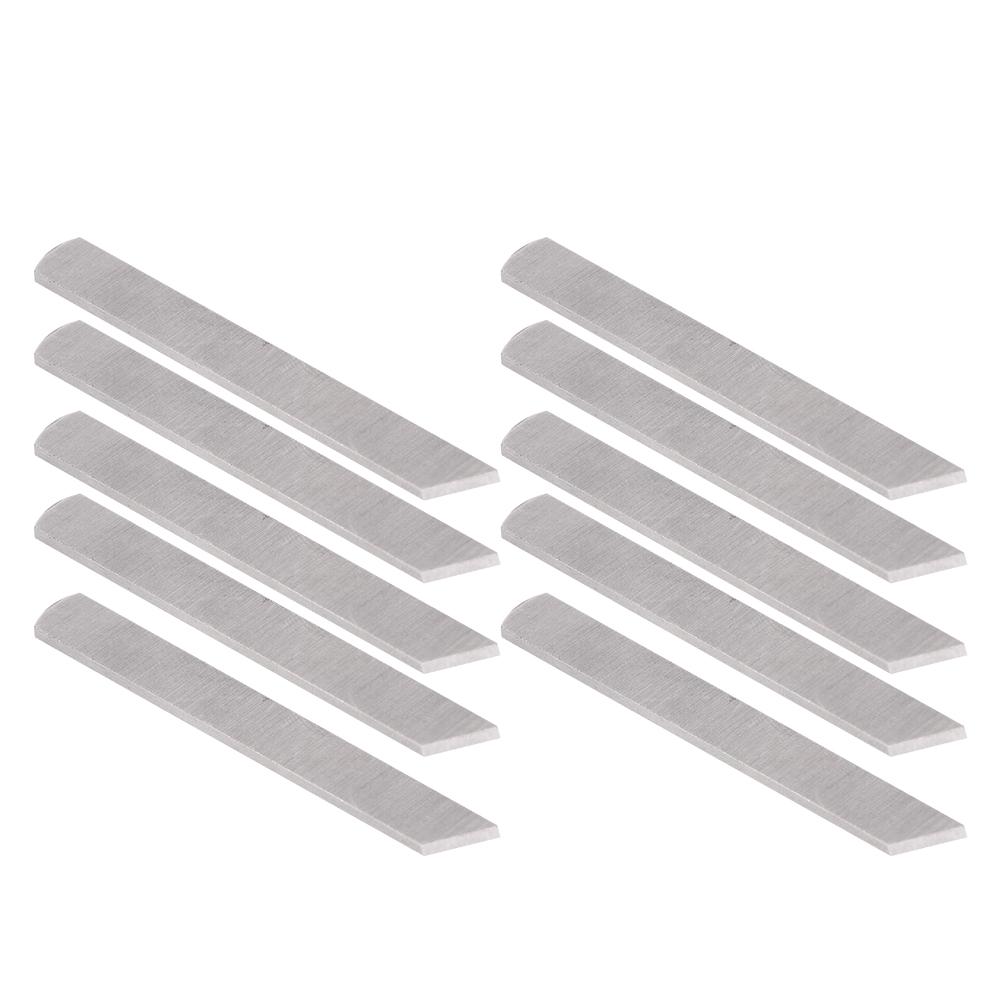 

10 шт. нижних лезвий резака стальные сменные комплекты промышленные швейные машины Serger аксессуары 202295