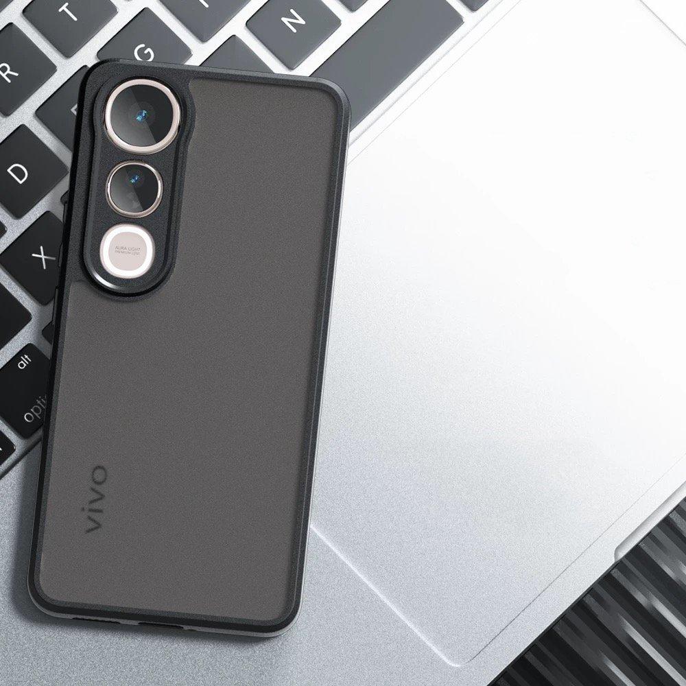 For Vivo V50 Lite Case Vivo V50 Lite Funda Cover Coque Matte Transparent PC Shockproof TPU Edge Clear Back Case Vivo V50 Lite