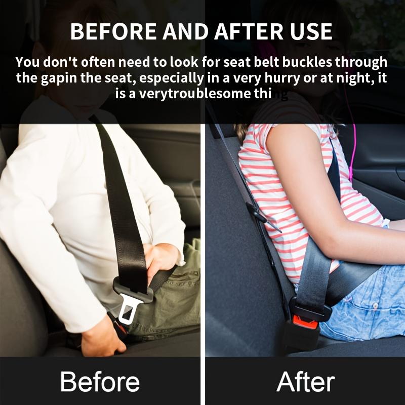 Car Seat Belt Buckle Cover EVA Anti Scratch Seatbelt Button Protector Seat Belt Protection Cover Auto Accessories Auto Interior