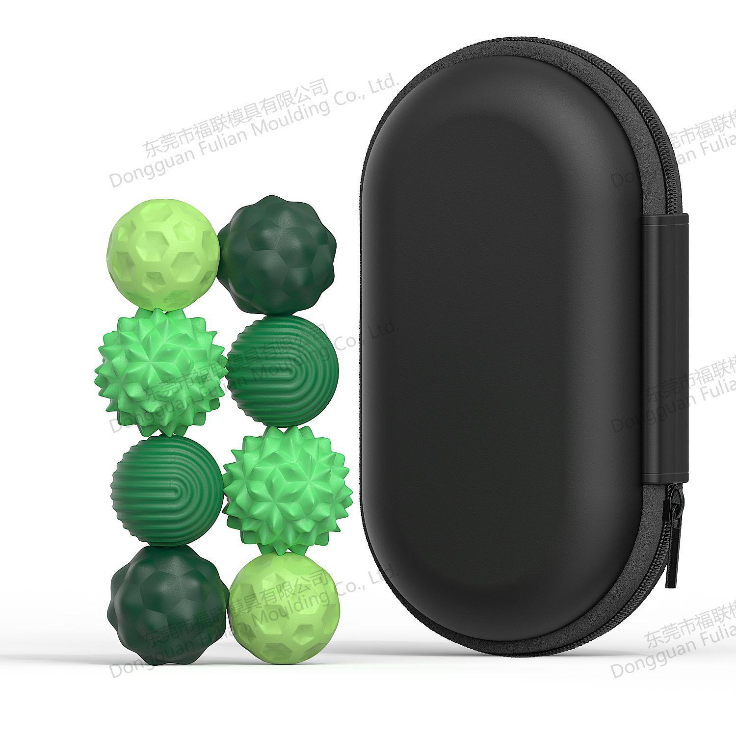 

Силиконовые магнитные сенсорные шарики, игрушка для беспокойства, шарики для аутизма, успокаивающая игрушка для беспокойства детей и взрослых, сенсорная игрушка для снятия тревожности и стресса 8PCS зелёный