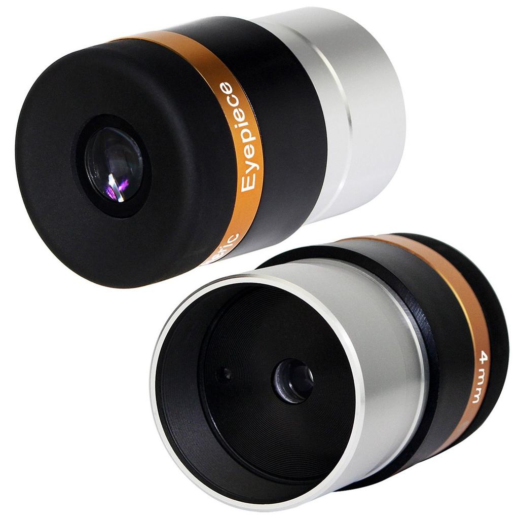 SVBONY 4mm Brennweite FMC Teleskop Okular, 1,25 Zoll, Länge, 62° Weitwinkel, Zubehör, 31,7mm