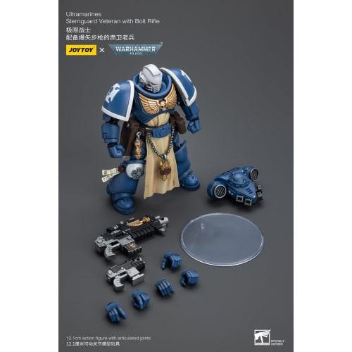 JOYTOY Warhammer 40,000 Ultramarines Sternguard Veteran (Bolt Rifle Equipped) Action Figure Game 40k