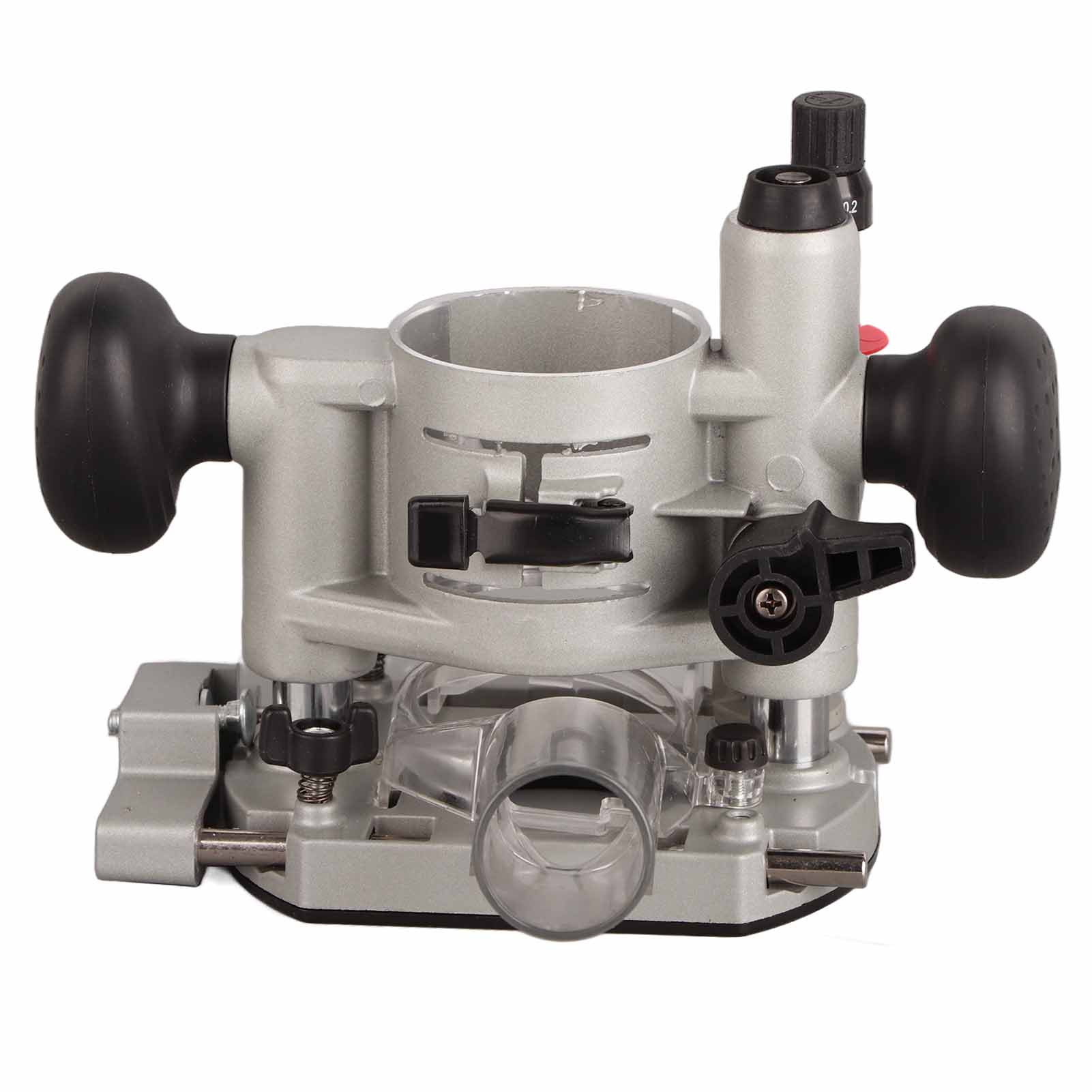 

Компактный фрезерный станок с врезным основанием, двухручный чехол для торцовочной машины, прозрачный защитный чехол