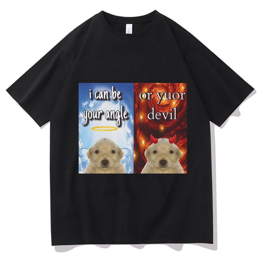 Fun Cat Meme T-shirt, Humorous Fashion Enthusiast, Trendy Men s and Women s T-shirt 2025 Summer Pure Cotton 100% Printed T-shirt M