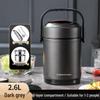 Winter Stainless Steel Insulated Multi-layer Lunch Box - Portable, Large Capacity, Keeps Food Hot for 24 Hours, Perfect for Home or Office.