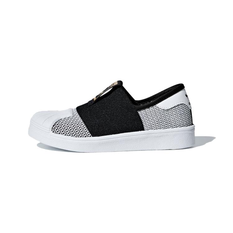 Adidas Originals Superstar Коллекция Smr 360 C Низкие Детские Скейтбордические Кроссовки Черный Белый CG6987 32