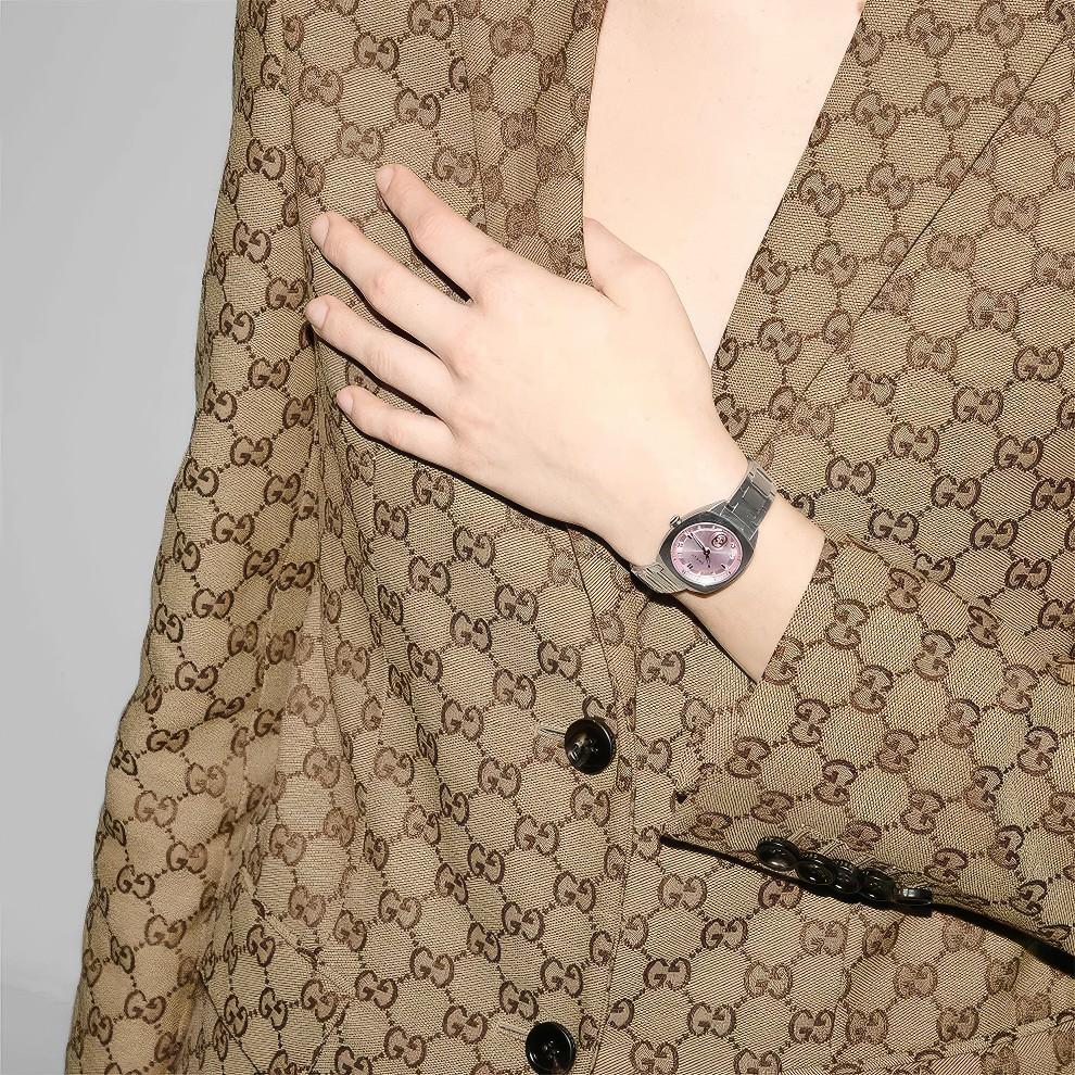 Gucci YA142511 Interlocking Quartz 29mm Ladies Watch