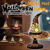 Witch Hat Lamp Witch Hat Table Lamp Colorful Bedroom Lamp LED Creative Table Lamp Halloween Creative USB Charging Lamp