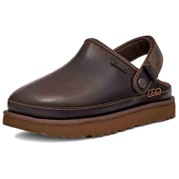 UGG Goldenstar Clog Slip Resistant Closed Toe Slippers Unisex Ironwood 1167536-IWD