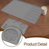 Silicone Coffee Mats with Tamper Pad Bar Accessories Dish Mat for Cafe Kitchen Countertop