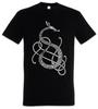 Norse Snake Dragon Mens T-Shirt Mens Womens Tees Top Raven Raven Hugin Munin Vikings Tyr Vikings