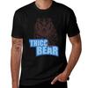 Thicc Bear Blues Tshirt Dry Fit Athletic Short Sleeve Shirt