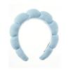 1Pc Spa Headband For Washing Face Or Facial, Skincare Headbands, Makeup Hairband, Face Wash Headband, Puffy Hairband For Sports Or Yoga