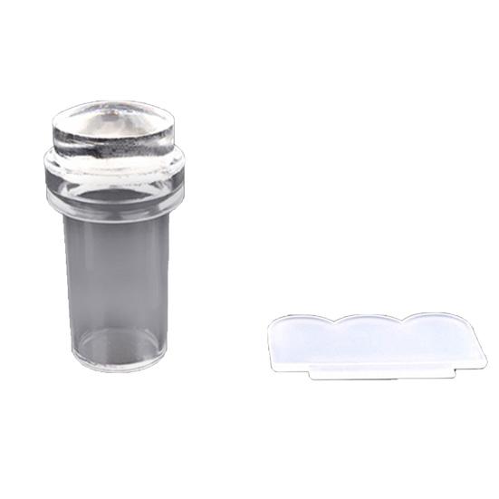 2шт прозрачный скребок для штамповки мини DIY дизайн ногтей пластина для переноса изображения маникюрный инструмент One Size
