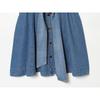 Handmade European & American Style Denim Shirt Dress - Women's 