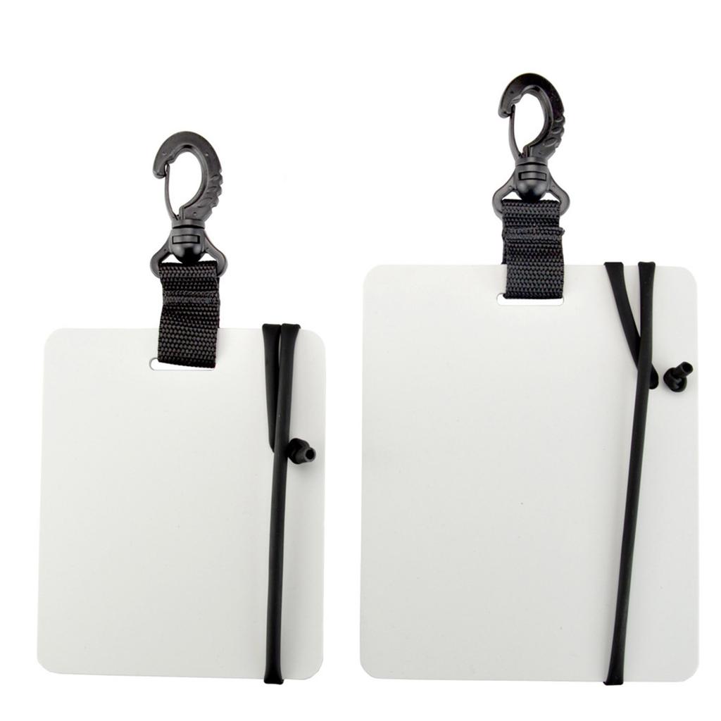 Underwater Writing Plate Board Diving Wordpad with Pencil and Quick Release Buckles Underwater Wordpad Easy To Use