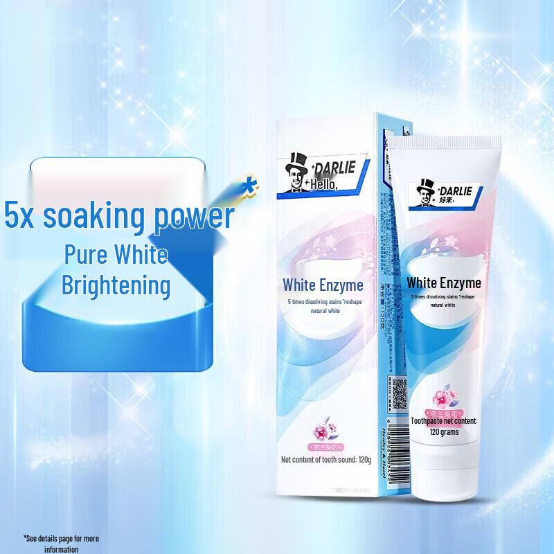Darlie Fresh Breath White Enzyme Ylang Ylang Pear Blossom Toothpaste