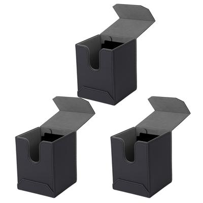 Bellevue Däckfodral Handelskortfodral Kortavdelare Magnet Pokeka-fodral Kompatibel Set med (Grå 3)