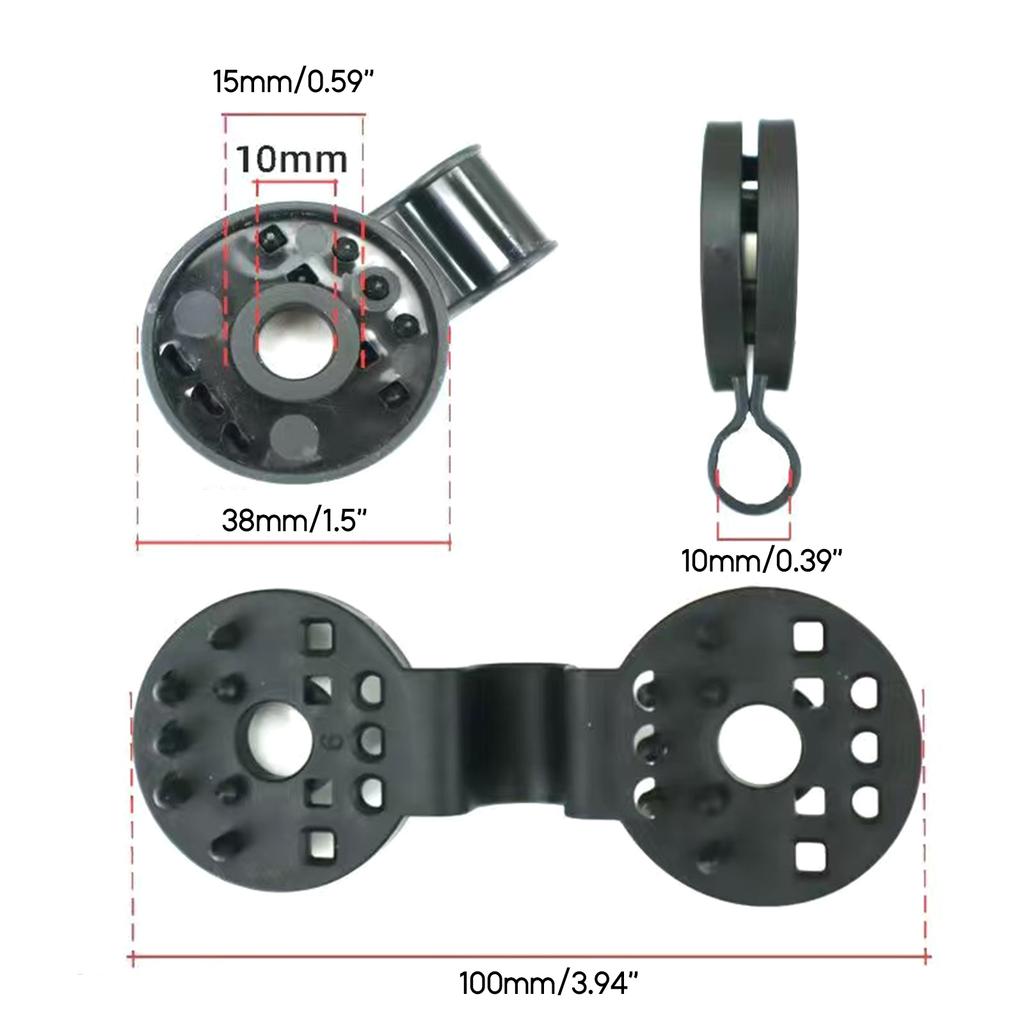 60 Stück Kunststoff-Clips Schutzstoff Schattiernetz Kunststoff-Clips Sonnensegel Spezial-Clip Schattiernetz für Garten Blume Pflanze