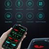LED Car Soft Screen Light - USB Flexible Bluetooth Display with Full Color and Devil's Eye for Windows