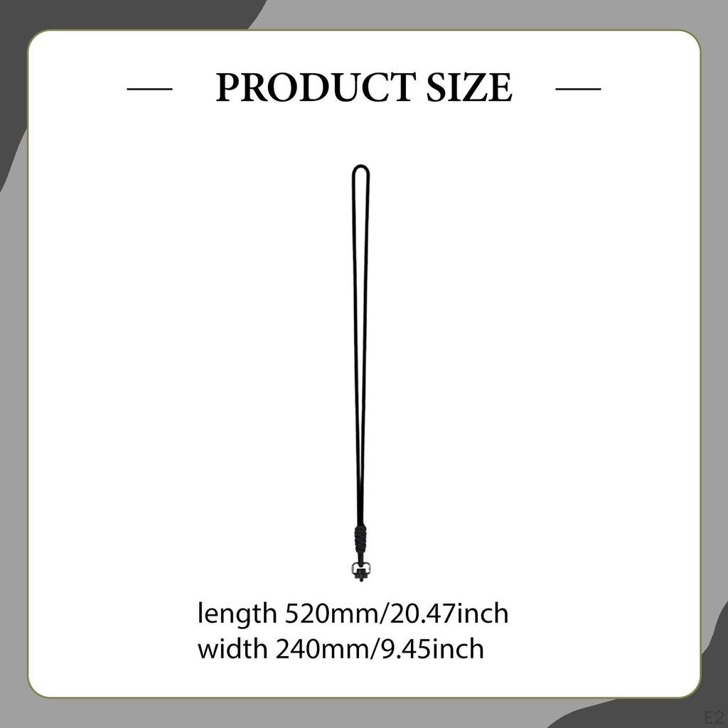 Camping Light Hanger Lanyard 1/4 Thread Practical Lamp Holder Lighting Fixture Hanging Rope for