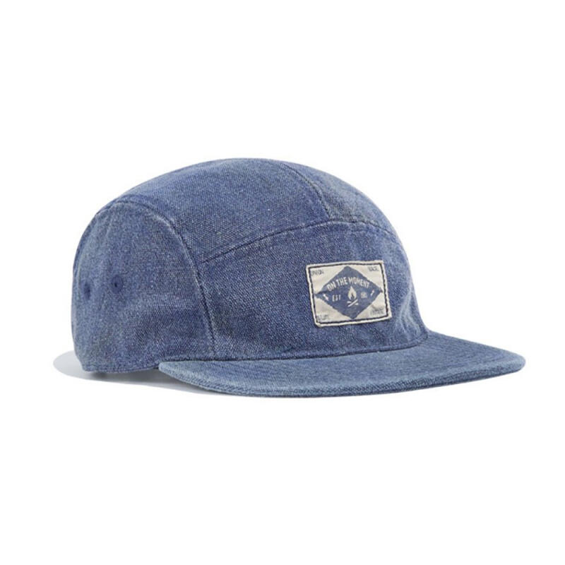 On the Moment Outdoor Washed Denim Camp Cap C3 Navy