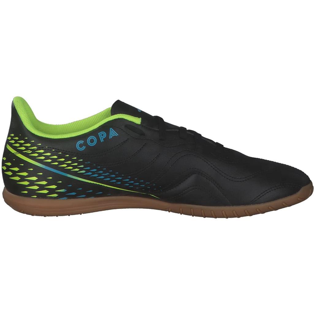 Adidas Copa IN LIP98 Futsal Core Solar Yellow Size Cm Sense.4 Men's Shoes, Black/Bright Cyan/Team (GZ1395), 25.5