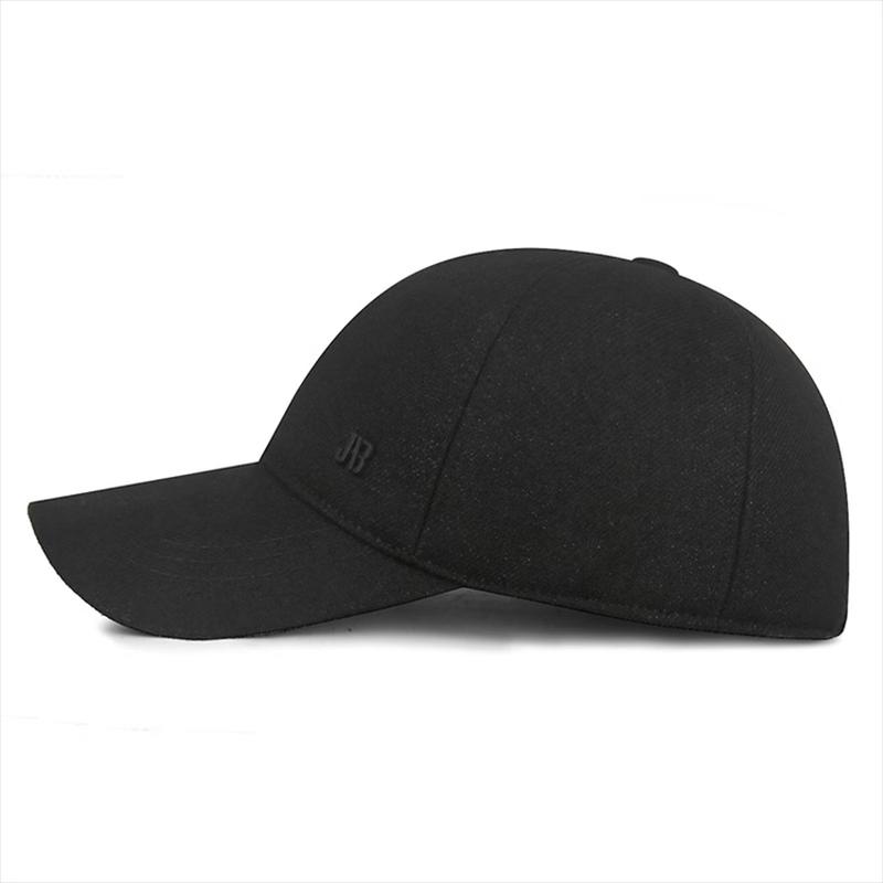 Men's Warm Baseball Dad Hat with Earflaps