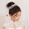 Children's Crown Metal Rhinestone Crown Catwalk Performance Headband Princess Birthday Party Headband Headband