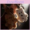 Portachiavi West Highland Terrier Peluche con Design Animale Creativo Per Regali e Accessori