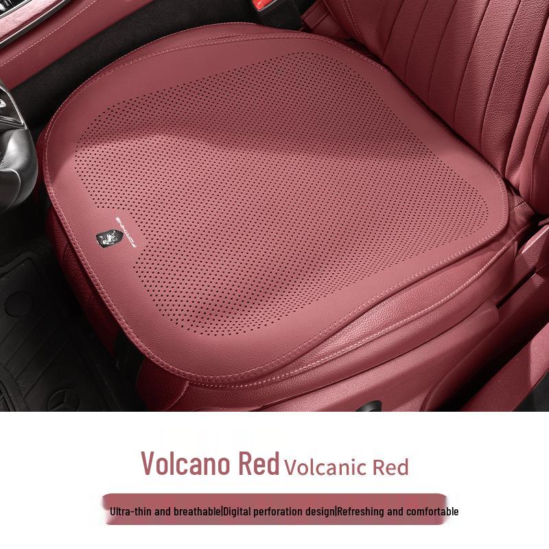 All-Season Breathable Seat Cushions for Dongfeng Fengxing T5 Prosperous Edition, Semi-Covered Lychee Leather