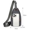 Waterproof Portable Outdoor Travel Fashion Men'S Small Chest Bag Sporty Large Capacity Lightweight Shoulder Bag Trend Leisure.
