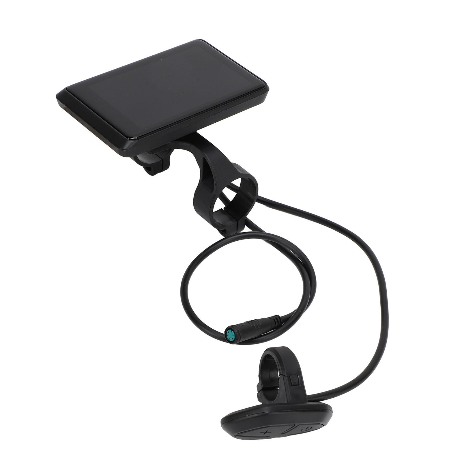 Electric Scooter Display HD Backlit LCD Battery Speed Mileage Display High Accuracy Waterproof Scooter Display Panel