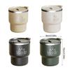 Leak Proof Stainless Steel Coffee Cup With Sealed Lid For Outdoor Camping Office Use Double Layer Insulated Travel Mug