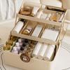 Large Capacity Medicine Box Multi-Layer Jewelry Nail Polish Organizer  Home