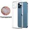 Luxuxy Plating Transparent Case For iPhone 15 14 13 12 11 Pro Max Shockproof Soft Silicagel Cover X XR XS 8 7 6 Plus SE Accessories