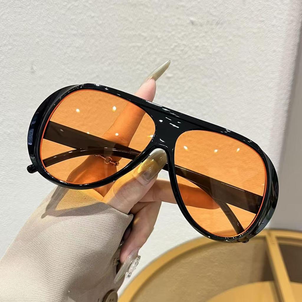 Sunglasses Sports Sunglasses Elastic Lacquer Frame Glasses