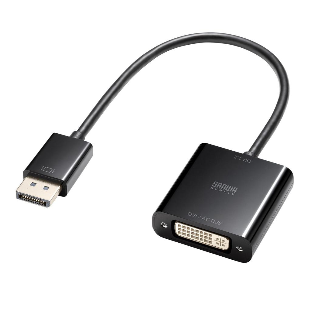 Sanwa Supply DisplayPort to DVI Adapter (Active Type) AD-DPDVA02