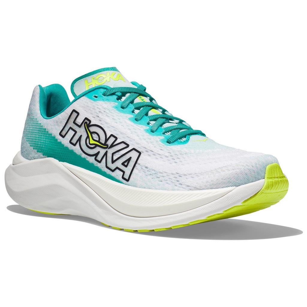 HOKA One One Mach X White Blue Glass Women's 1141451-WBGL
